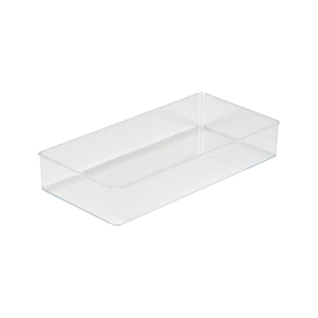 Simplify Plastic, Super Clear, 6 in W, 12 in D, 12 in L 24016